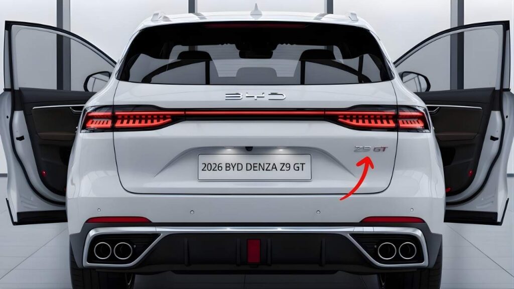 BYD Denza Z9 GT 2026 800V Power and Supercar Speed in an EV