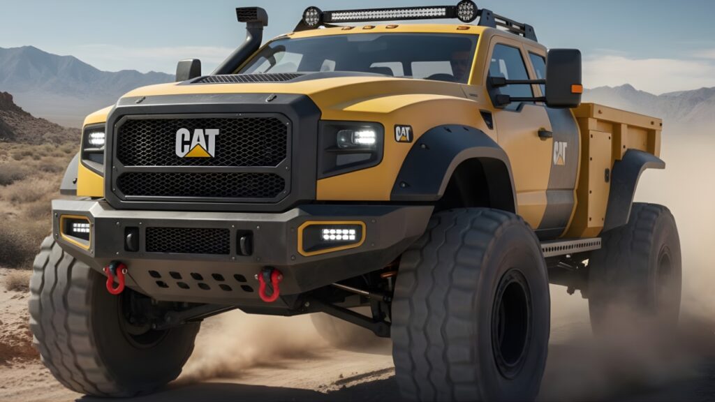 2026 Caterpillar Pickup Truck Launched with 1,200 lb-ft Torque and 25,000 lbs Towing